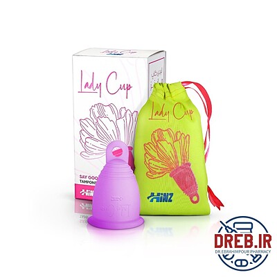 کاپ قاعدگی سایز متوسط لیدی کاپ هاینز _ Hinz Medium Menstrual Cup