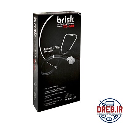 گوشی پزشکی تک بریسک مدل TY-S04 _ brisk stethoscope _ TY-S04