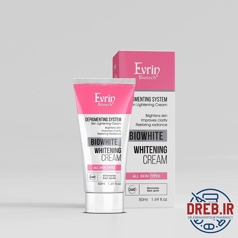  کرم روشن کننده پوست اورین _ Evrin WHITENING CREAM 