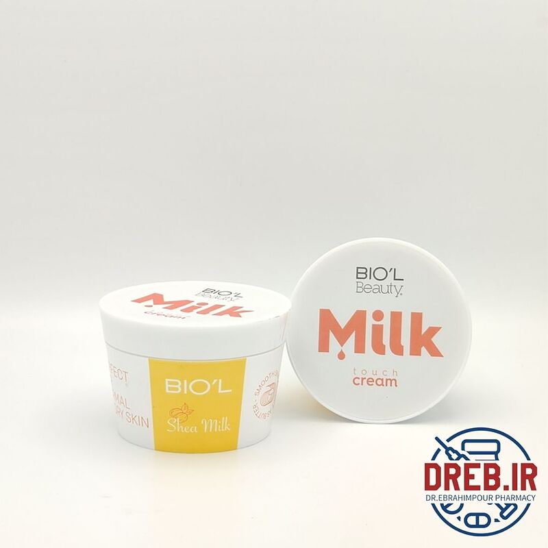 کرم نرم کننده بیول مدل شیر و شیا حجم 200 میلی لیتر _ Biol Shea Milk Renew Cream 200 ml