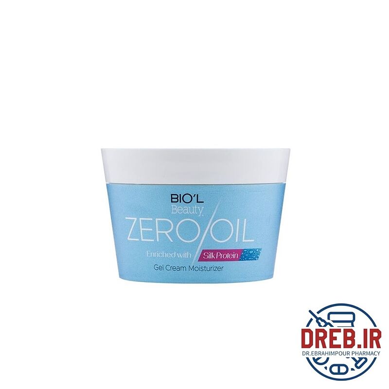 کرم ژل مرطوب کننده Zero Oil بیول حاوی پروتئین ابریشم 200 میلی لیتر _ Biol Zero Oil Silk Protein Gel Cream Moisturizer 200ml