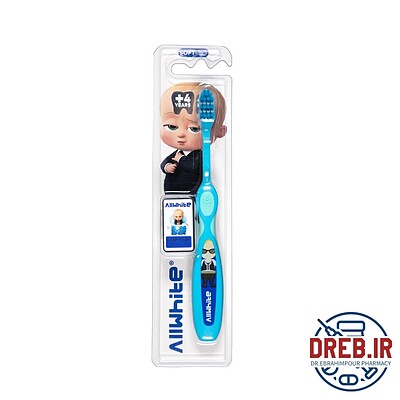 مسواک کودک +۴ سال آل وایت _ Kids Plus 4 Years Soft Toothbrush