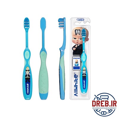 مسواک کودک +۴ سال آل وایت _ Kids Plus 4 Years Soft Toothbrush