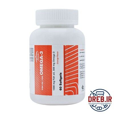 سافت ژل امگا 3 1000 میلی گرم کارن 60 عدد _ Karen Omega 3 1000 mg 60 Softgels