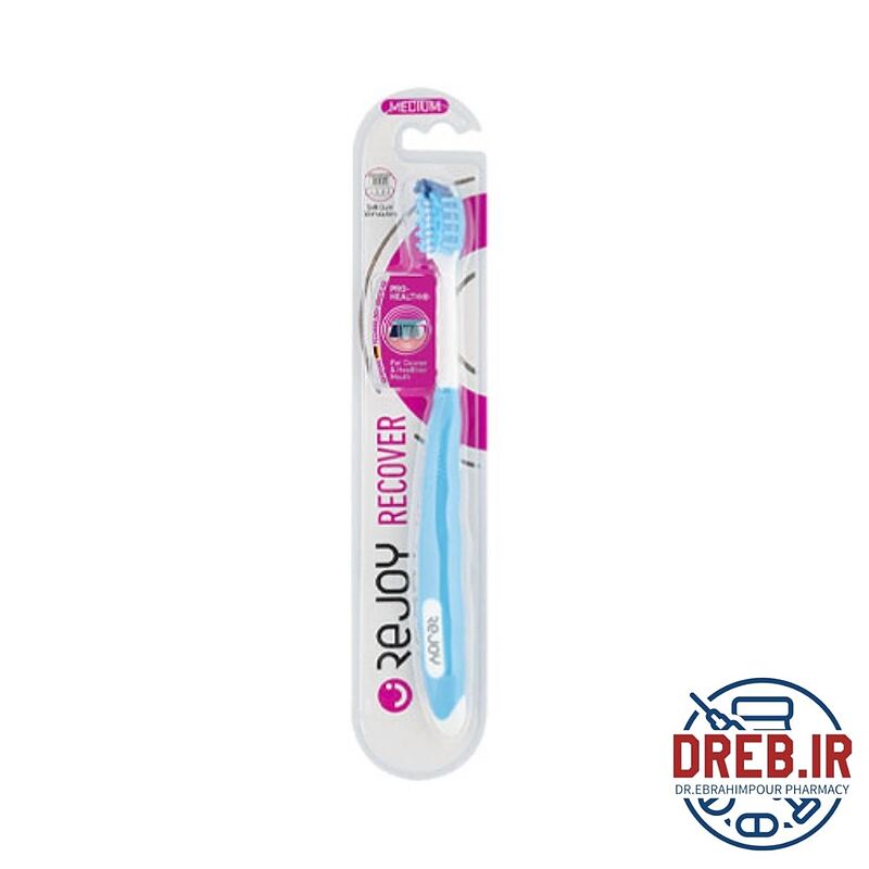 مسواک ری کاور با ماساژور لثه با برس متوسط ریجوی _ Rejoy Recover Medium Toothbrush