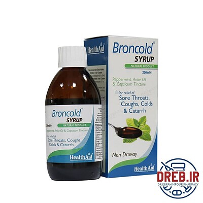 شربت برون کلد هلث اید 200 میل _ Health Aid Broncold Syrup 200 ml