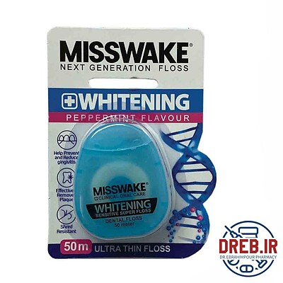 نخ دندان سفید کننده میسویک _ Misswake WHITENING Floss