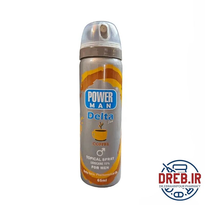 اسپری تاخیری دلتا زکس قهوه مخصوص آقایان پاور من _ Power Man Delta Zex Delay Spray Solution For Men By Essence Coffee