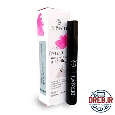 سرم تقویت مژه درمافیل 10 میلی لیتر _ Dermafill Eyelash Enhancer Serum 10 ml