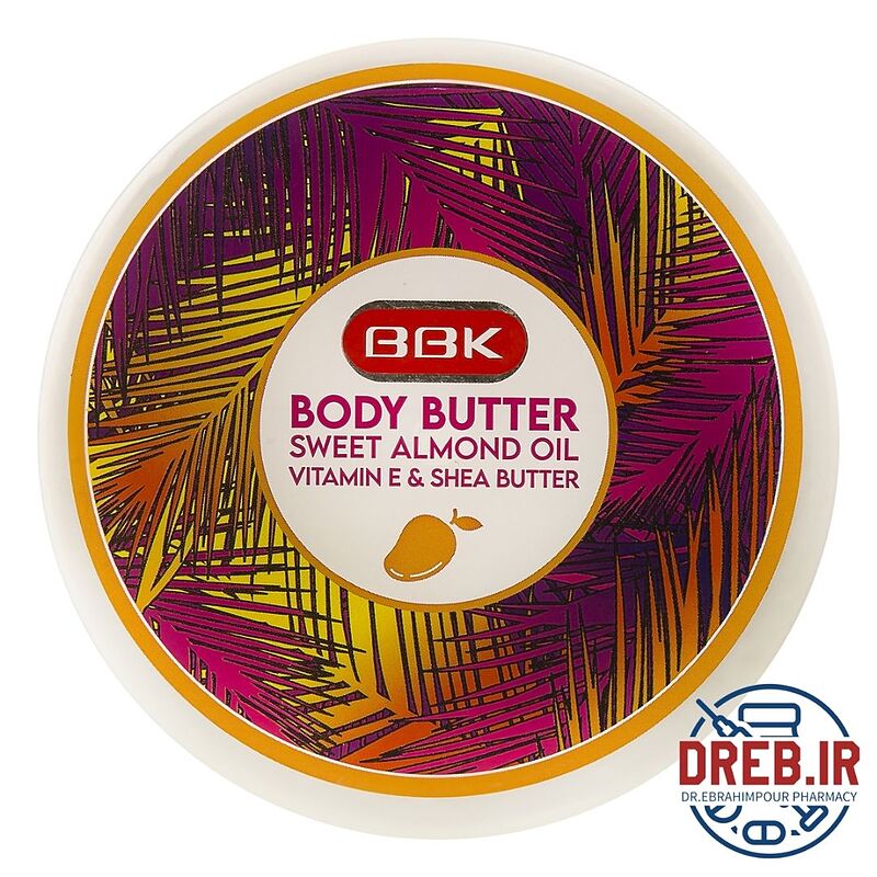 کره بدن با رایحه انبه 200میل ببک _ Bbk Mango Body Butter 200ml