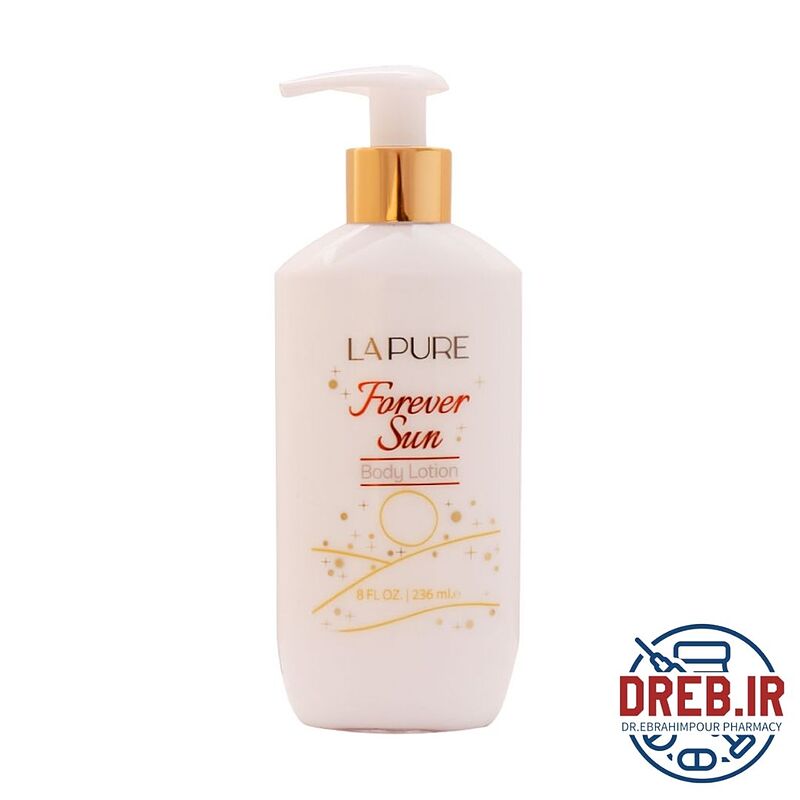 لوسیون بدن لپیور با رایحه ساحل آفتابی 236 میلی لیتر - Lapure Forever Sun Body Lotion 236 ml