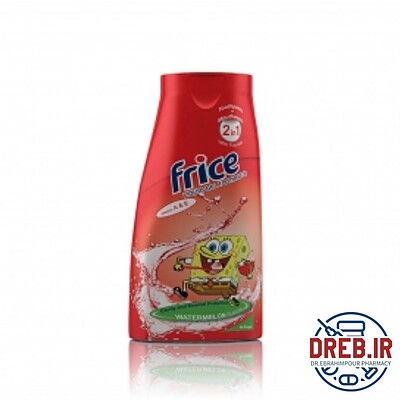 خمیردندان ژل مایع کودک فریس مدل 2in1 Watermelon مقدار 100 گرم - Frice 2in1 Watermelon Liquid Gel Toothpaste 100 gr