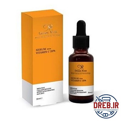 سرم حاوی ویتامین سی ۲۵% دریم رز _ Dream rose vitamin C serum 25%