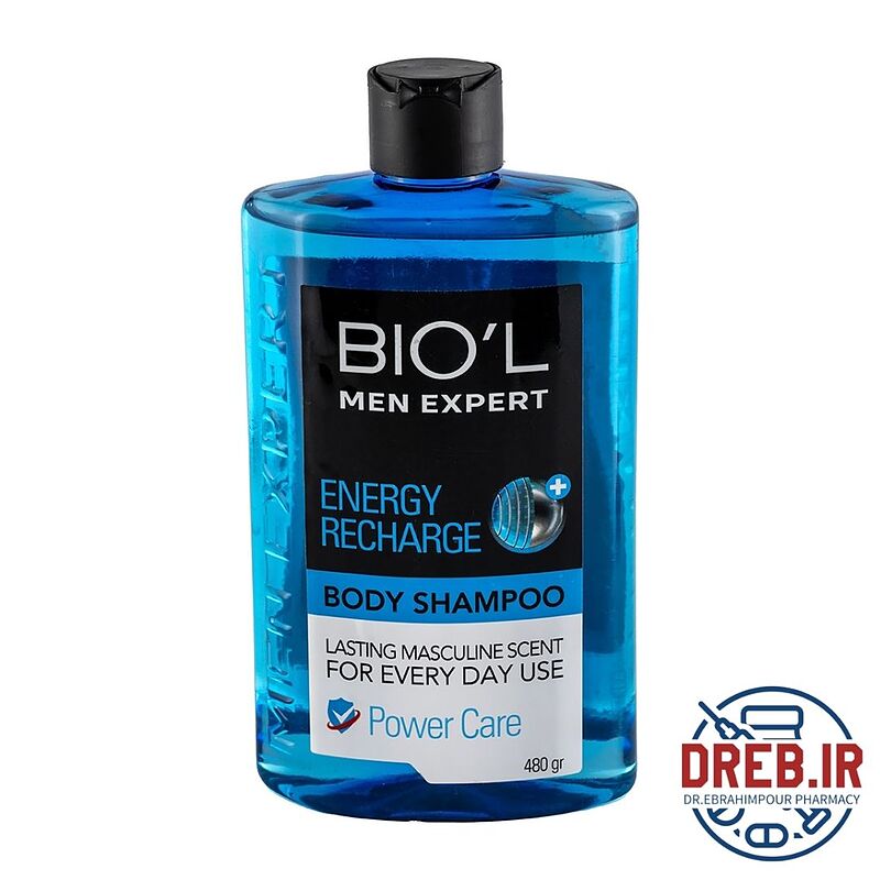 شامپو بدن بیول مدل Energy Recharge مناسب انواع پوست حجم 480 میلی لیتر _ Biol Energy Recharge Body Shampoo 480 ml