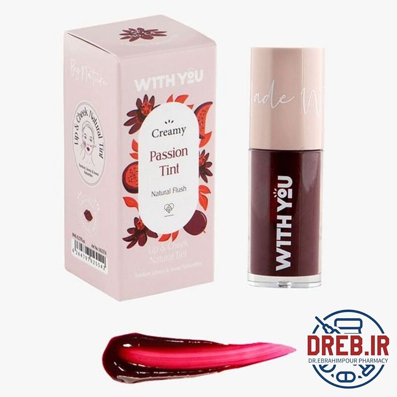 تینت کرمی رنگی لب و گونه C4 پشن ویت یو - C4 Passion With You Tinted Cream for Lips & Cheeks