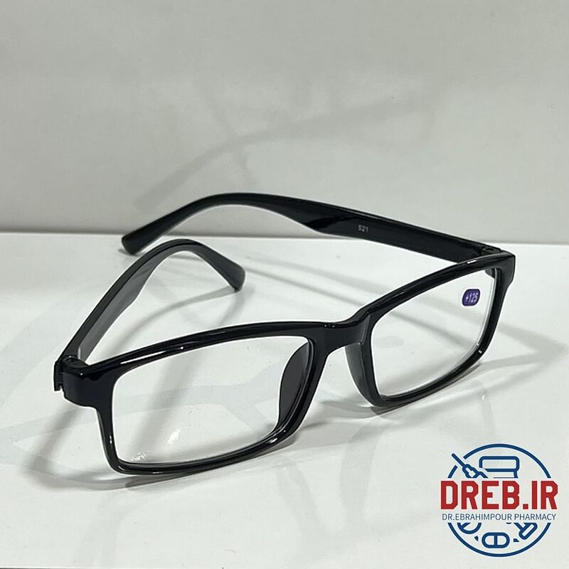 عینک مطالعه کائوچو دسته ساده - Rubber Reading Glasses with Standard Temples