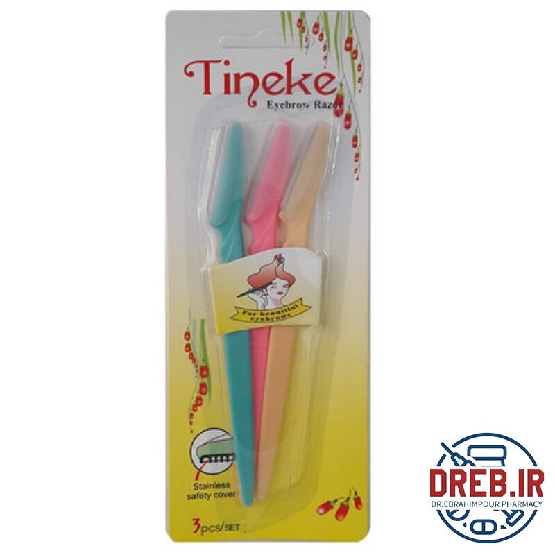 تیغ اصلاح صورت 3 عددی تینکل - Tinkle facial razors, pack of 3