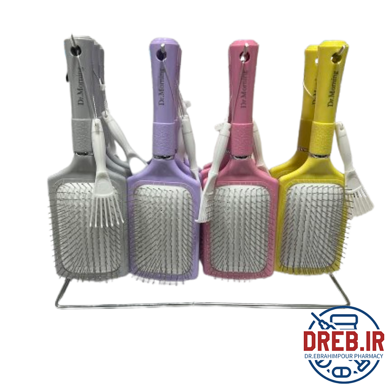  برس مو مدل BET-VC-P دکتر مورنینگ _ Dr. Morning hair brush model  BET-VC-P