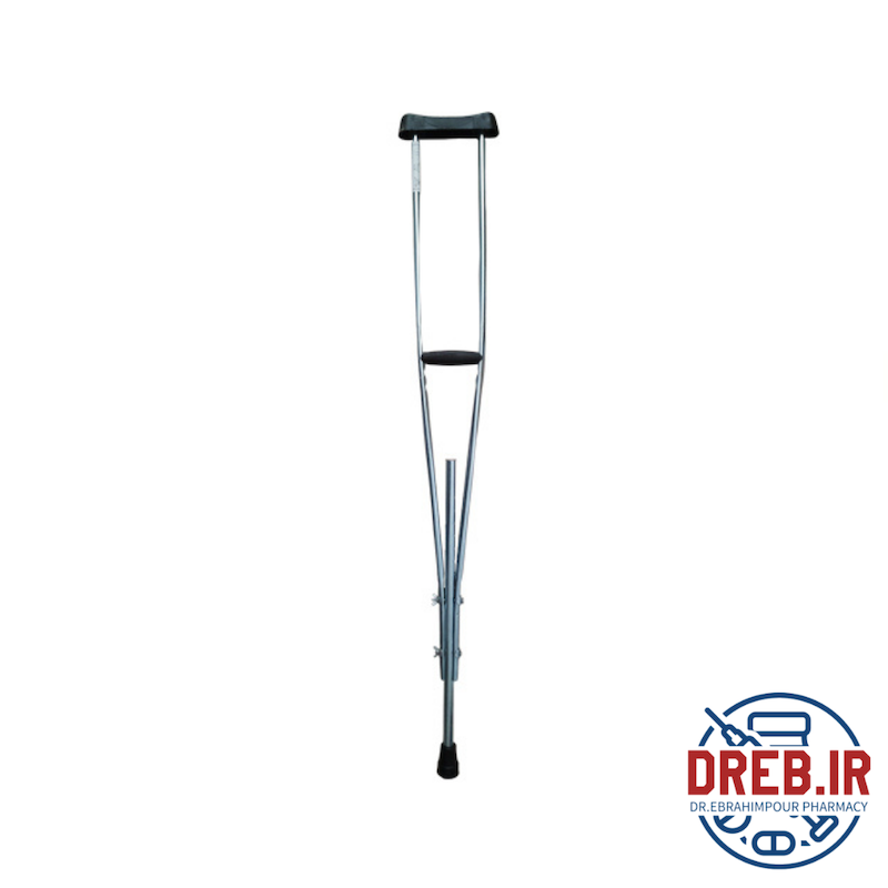 عصا زیر بغل گالوانیزه استاندارد (یک عدد) _ Standard galvanized crutches