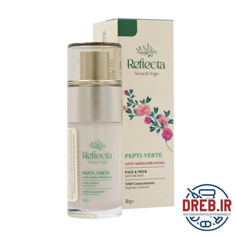کرم ژل پپتی ورته رفلکتا مناسب پوست های دارای چروک های سطحی 30 گرم _ Reflecta pepti Verte Gel Cream 30 g