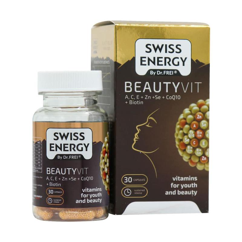 کپسول بیوتی ویت سوییس انرژی 30 عدد _ Swiss Energy Beauty Vit 30 Capsules