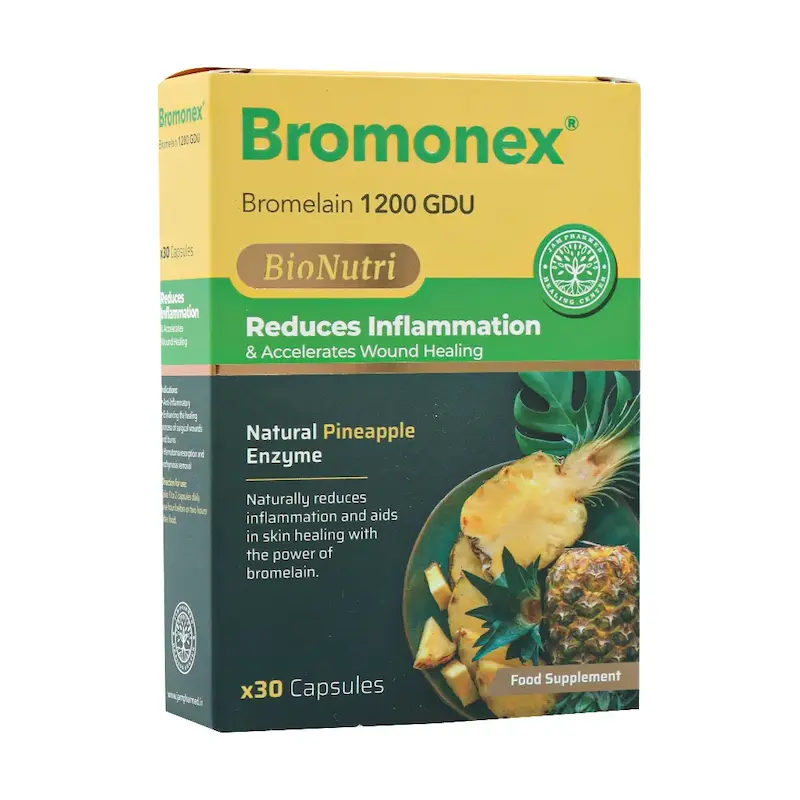 کپسول برومونکس سبز دارو جم 30 عدد _ Sabz Daru Jam Bromonex 30 Caps