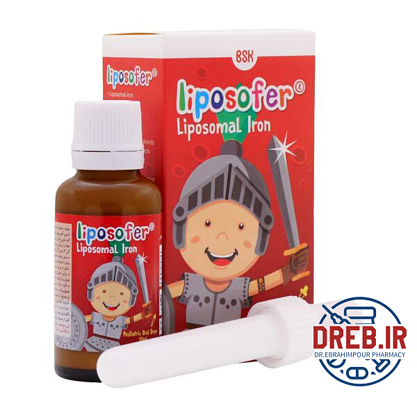 قطره خوراکی آهن لیپوزوفر (لیپوزومال) بی اس کی ۳۰ میلی لیتر - BSK liposofer iron drop ۳۰ ml