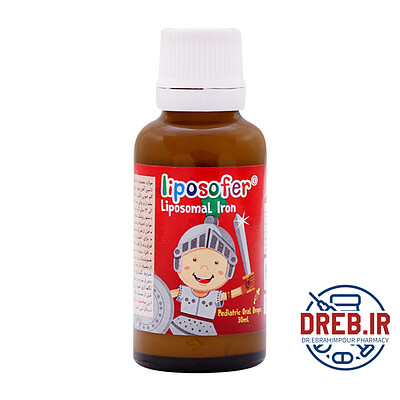 قطره خوراکی آهن لیپوزوفر (لیپوزومال) بی اس کی ۳۰ میلی لیتر - BSK liposofer iron drop ۳۰ ml