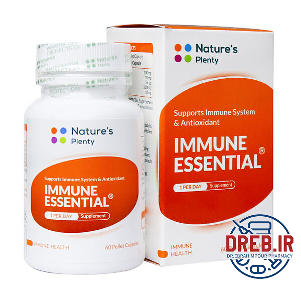 کپسول ایمیون اسنشال نیچرز پلنتی ۶۰ عدد - Natures Plenty Immune Essential ۶۰ Caps