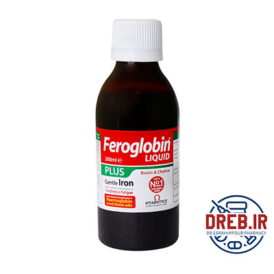 شربت فروگلوبین پلاس ویتابیوتیکس ۲۰۰ میلی لیتر - Vitabiotics Feroglobin Plus Liquid ۲۰۰ ml