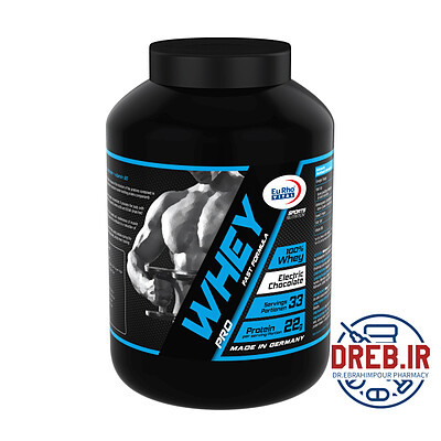 پودر وی پروتئین پرو یوروویتال 1000 گرم _ Eurho Vital Whey Pro chocolate 1000 g