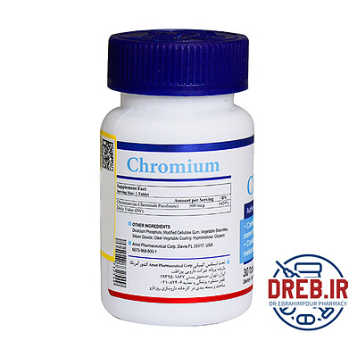 قرص کرومیوم هلث برست ۳۰ عدد - Health Burst Chromium ۳۰ Tabs