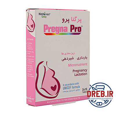 قرص پرگنا پرو نیچرز اونلی ۳۰ عدد - Natures Only Pregna Pro ۳۰ Tablets