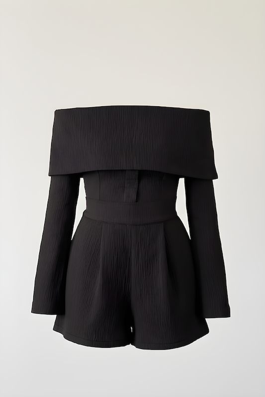 اوورال یقه قایقی