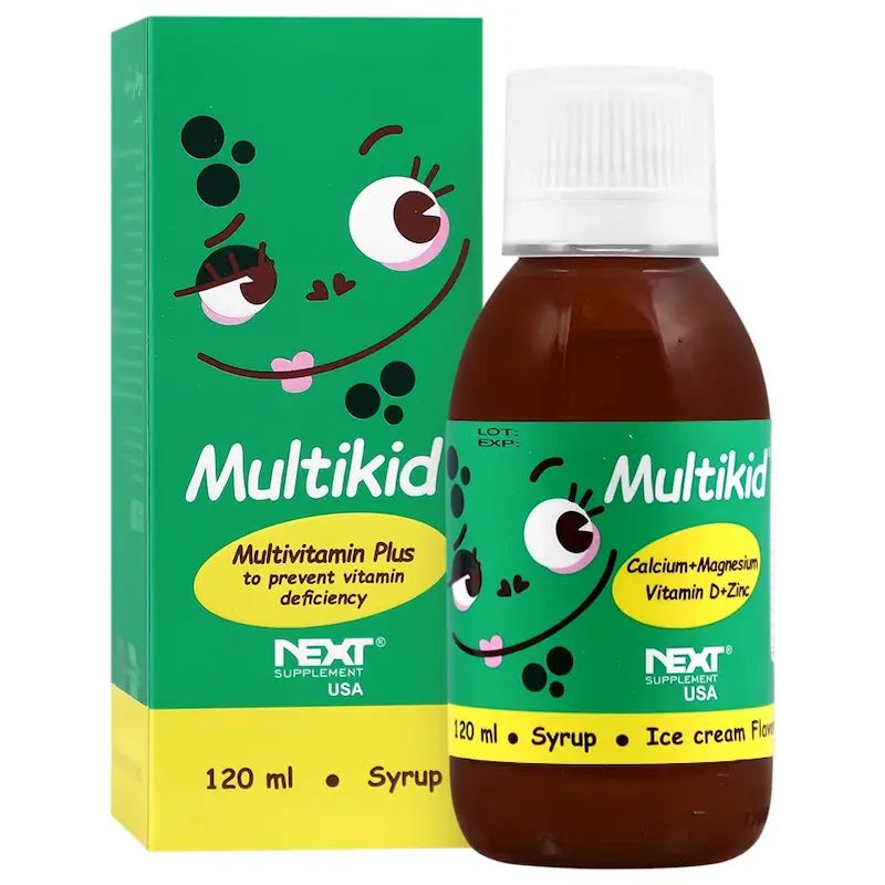 شربت مولتی کید نکست ساپلمنت MultiKid Syrup  Next Supplement