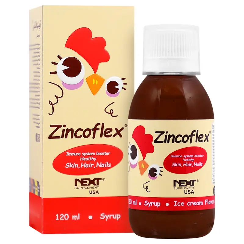 شربت زینکو فلکس نکست ساپلمنت Syrup Zincoflex  Next Supplement