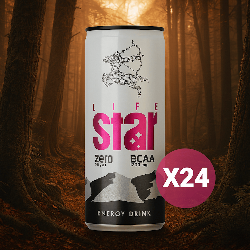 نوشابه انرژی زا لایف استار زیرو ( 24 عددی ) - 250 میلی لیتر