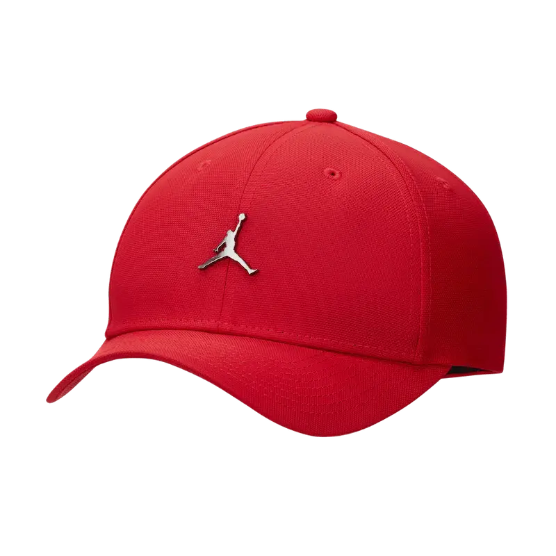 Jordan Rise Cap Adjustable Hat Red/Gun Metal
