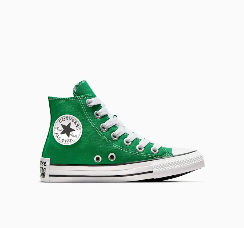 Chuck Taylor All Star High GS 'Sketch - Green' - GOAT