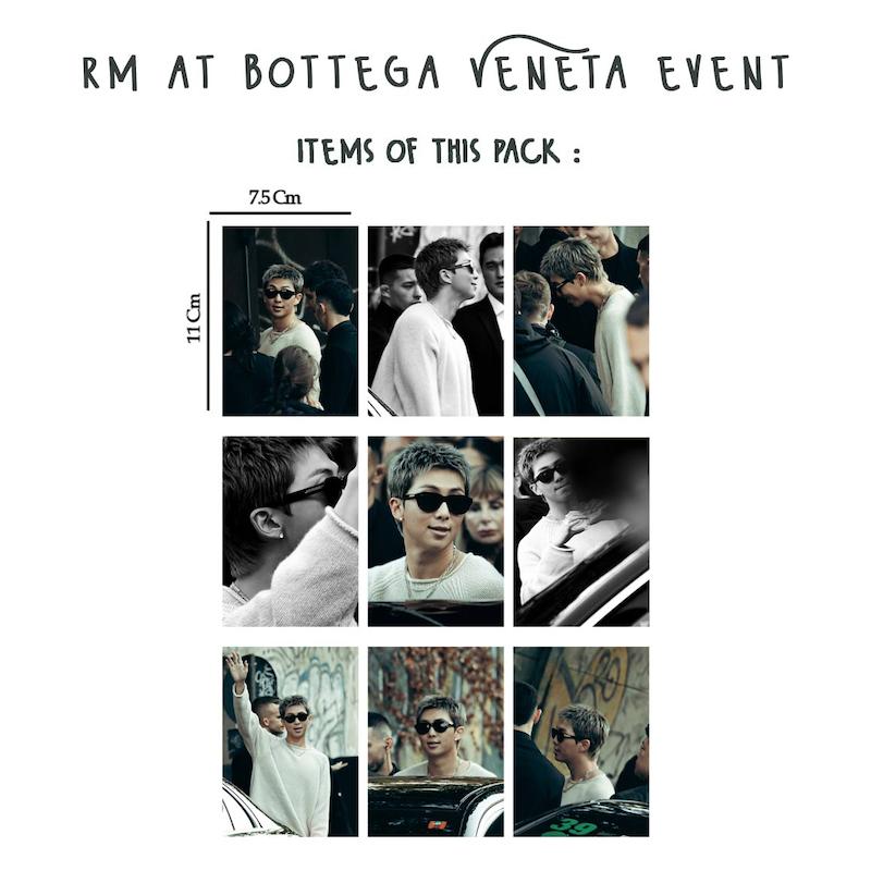 پک مینی پوستر RM at Bottega Veneta event BTS / آر ام بی تی اس