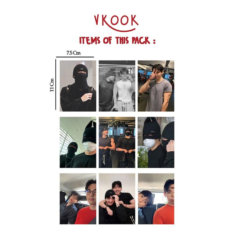 پک مینی پوستر Vkook / ویکوک / تهکوک سری دوم
