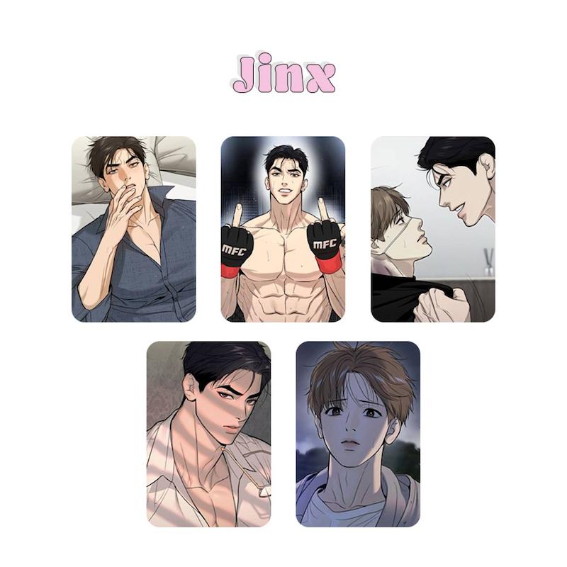 پک فتوکارت 5 عددی Jinx / مانهوا جینکس سری دوم