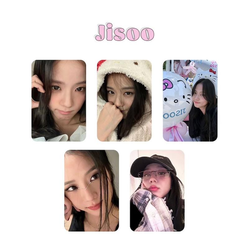 پک فتوکارت 5 عددی Jisoo Blackpink / جیسو بلک پینک