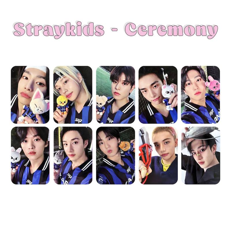 پک فتوکارت 10 عددی Straykids Ceremony / استری کیدز سرمونی