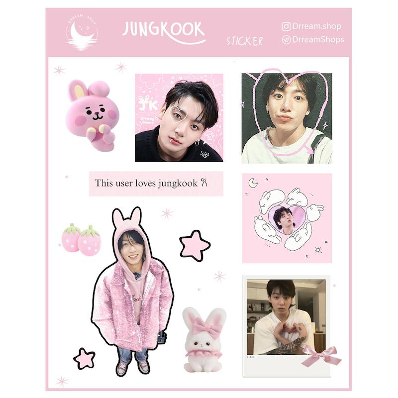 استیکر Jungkook BTS / جونگکوک بی تی اس