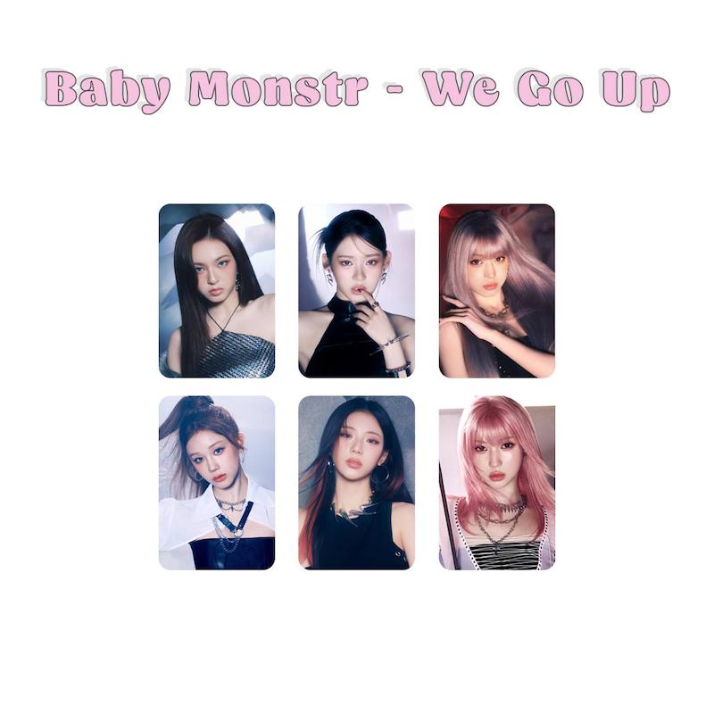 پک فتوکارت 6 عددی BabyMonster Drop / بیبی مانستر