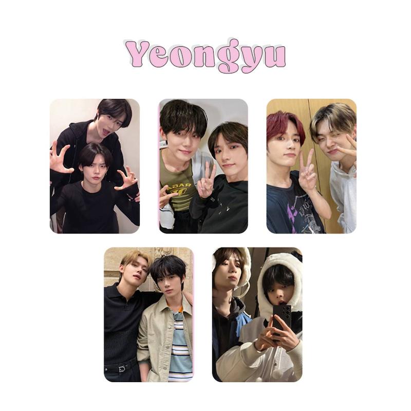 پک فتوکارت 5 عددی yeongyu TXT / یونگیو تی اکس تی
