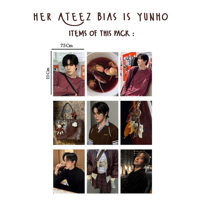 پک مینی پوستر her Ateez bias is Yunho / یونهو ایتیز