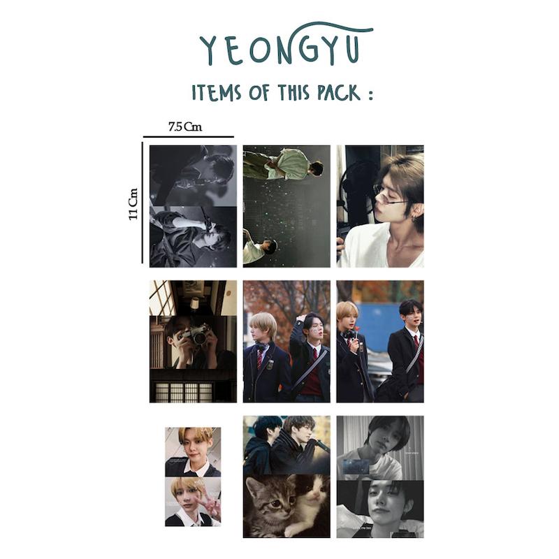 پک مینی پوستر TXT yeongyu / یونگیو تی اکس تی