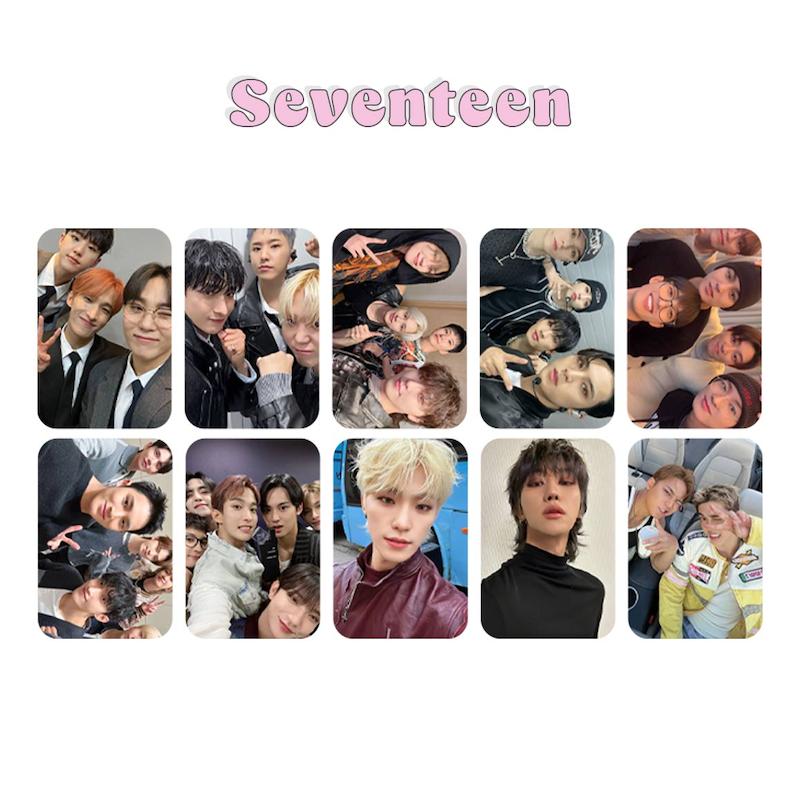 پک فتوکارت 10 عددی Seventeen / سونتین سری چهارم